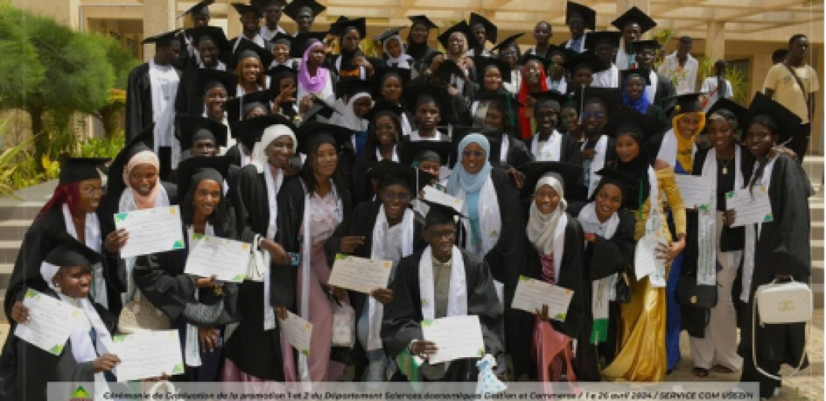 –	Cérémonie de graduation des promotions sortantes des étudiants du Département Sciences économiques de Gestion et Commerce (SEGC)